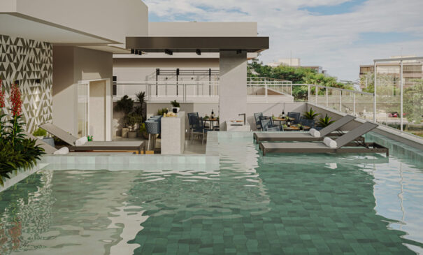 FF55 - Rooftop - Piscina - Vista 02